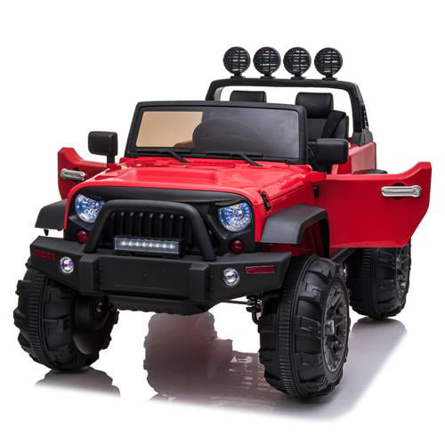 12V Electric Battery Kids Ride on Truck Car Toys LED MP3 Remote Control Gift RED